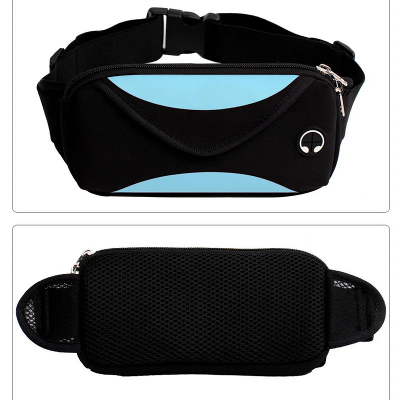 7inch Sport Runnning Waist Bag,Waterproof Outdoor Sport Jogging Belt Hip Bag