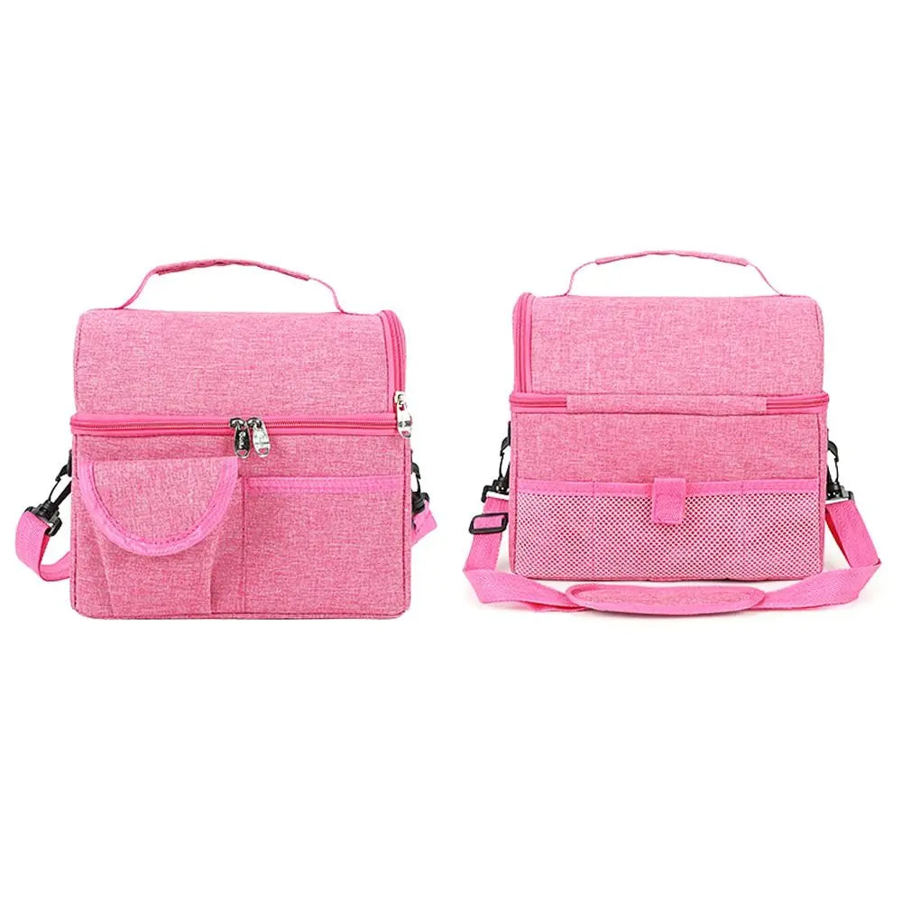 8.4L Waterproof Kids Storage Bag Insulated Thermal Lunch Box Cooler