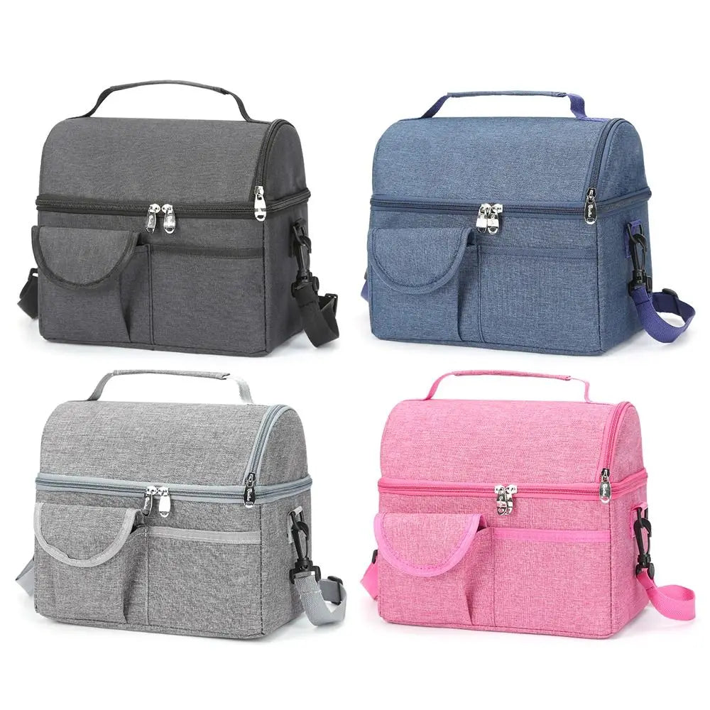 8.4L Waterproof Kids Storage Bag Insulated Thermal Lunch Box Cooler