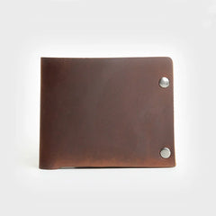 Men's Minimalist Leather Front Pocket Wallet