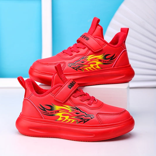 Boys Durable Slip-resistant Sneakers for Outdoor Activities
