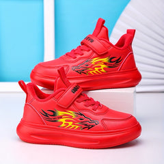 Boys Durable Slip-resistant Sneakers for Outdoor Activities