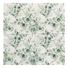 20 Eucalyptus Leaves Paper Napkins Soft 2 Ply Boho Wedding Cocktail Beverage