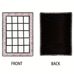 2 Pack 101 X 152 Blank Sublimation Throw Blankets For Heat Press Custom DIY