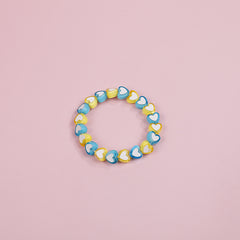 Makersland Girls Star Love Bead Bracelet