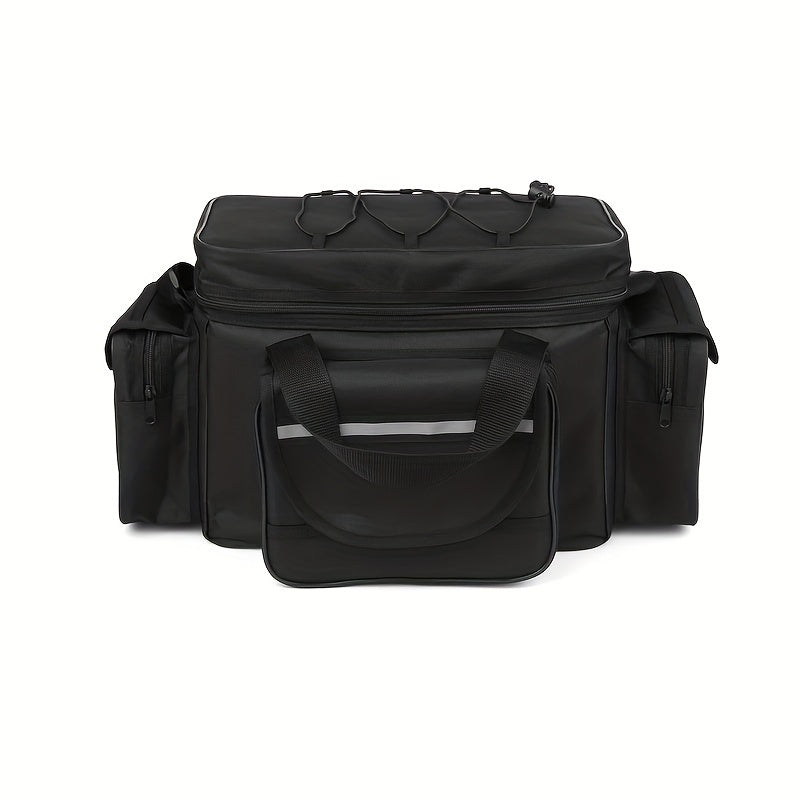 Waterproof Fishing Tackle Storage Bag - Double Layer Fishing Bag