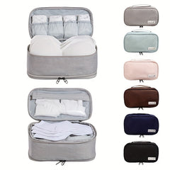 Minimalist Underwear Storage Bag Zipper Travel Organizer