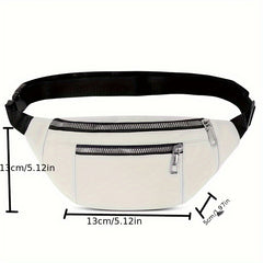 Waterproof Solid Waist Pack Crossbody Bag Outdoor Sports