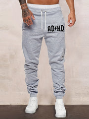 Men's Drawstring Sweatpants Comfy Jogger Pants