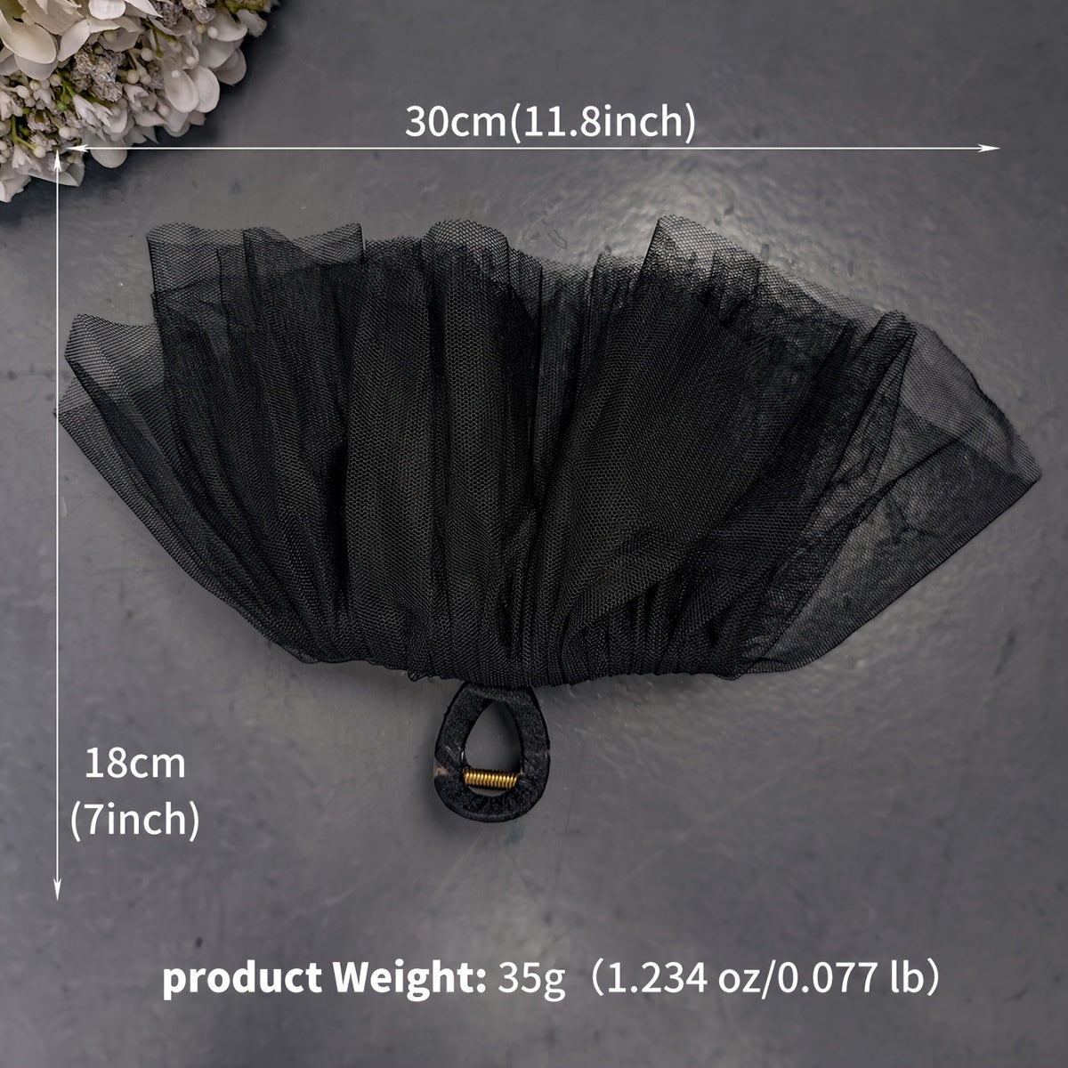 MIALLO Wedding Veil with Bow Hair Accessory Soft Tulle Bridal Veil