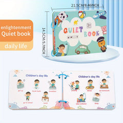 Early Education Hand Tear Book for Cognitive Development