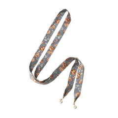 Vintage Flower Print Women's Belt with Skirt Sweater