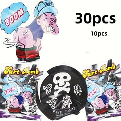 30pcs Stench Fart Bag Portable Smelly Novelty Toys Halloween Fart Trick Bag