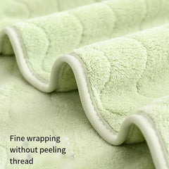 Soft Coral Fleece Bath Towel, Absorbent, Skin-friendly, 27x56.5 inches