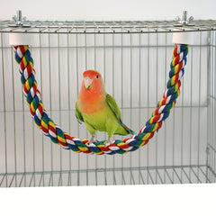 Parrot Cage Rope Toy Bird Standing Stick Exercise Perches Toy