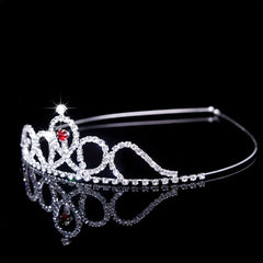 Rhinestone Queen Crown Tiara Headband Bridal Wedding Hair Accessories
