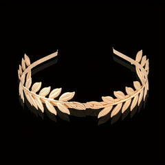 Fairy Style Leaf Headband Elastic Wedding Dress Up Women Girls Party Decor