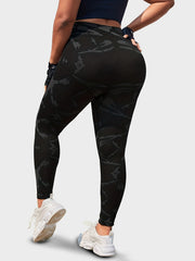 Tie Dye High Rise Yoga Leggings