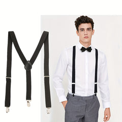1pc Strap Clip Elastic Webbing Suspenders Belt Strong Clip Bib Straps