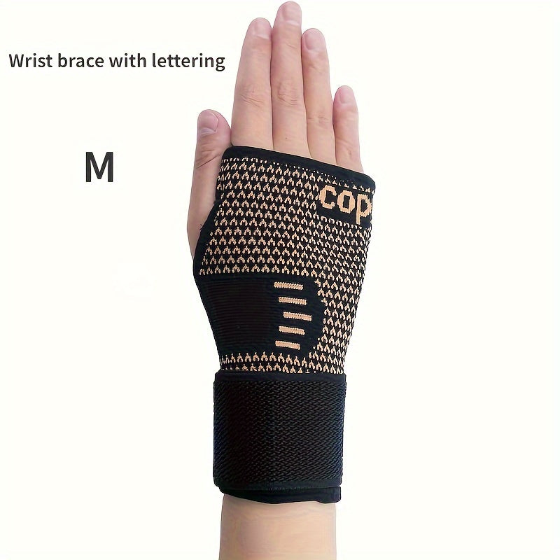 Wrist Guard Nylon Knitted Wristband for Sports Fitness