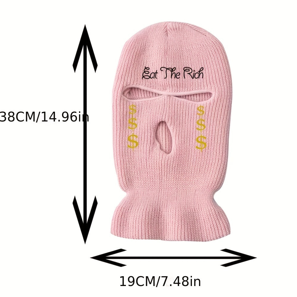 Three Hole Beanie Ski Mask for Men and Women