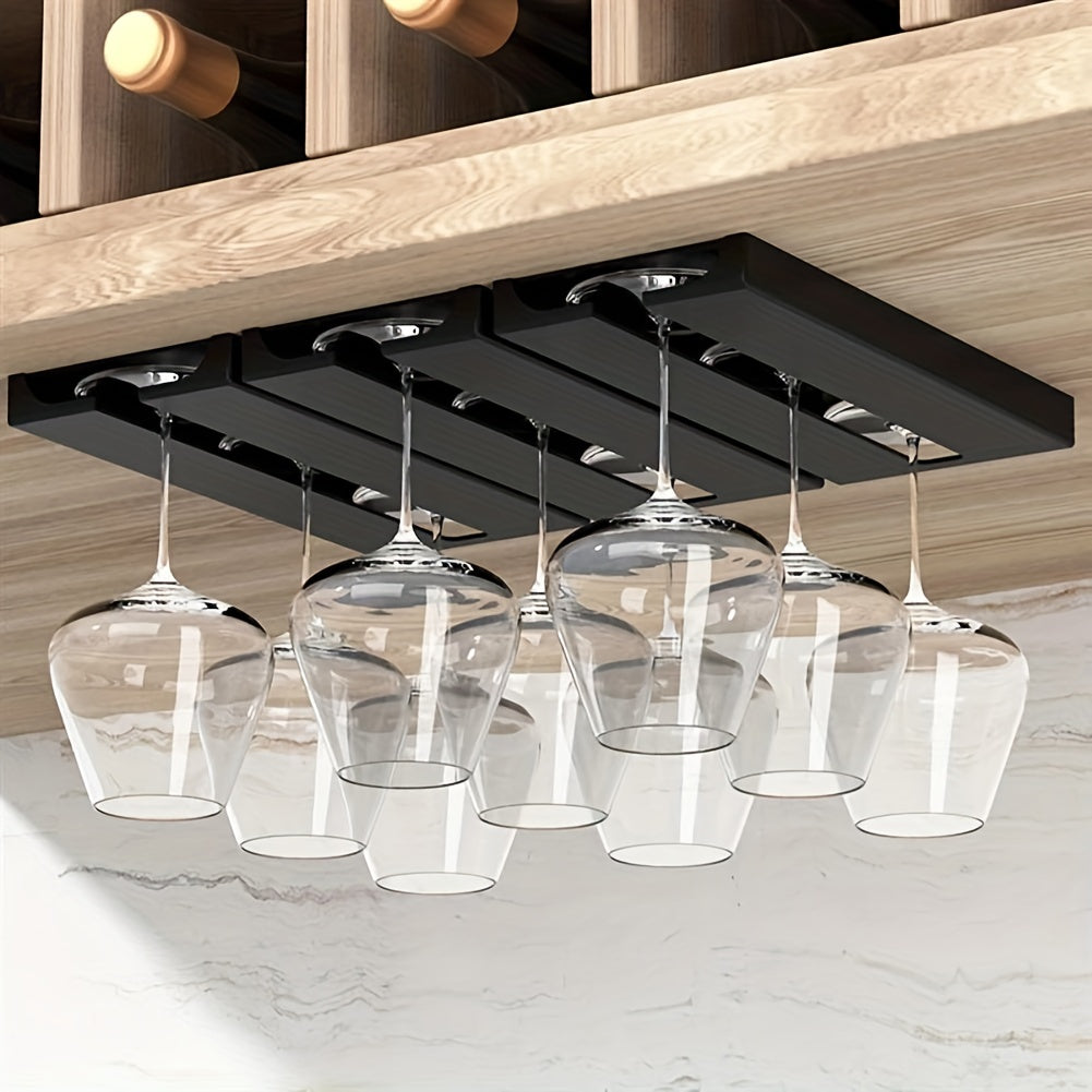 Metal Wine Glass Holder for Cabinet Kitchen and Bar