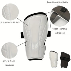 Football Shin Guards With Straps Soccer Shin Pads Lightweight Leg Pad