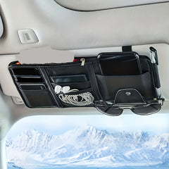 Car Sun Visor Organizer for Essentials and Documents