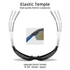 Men's Frameless Sports Sunglasses Windproof Driving Glasses