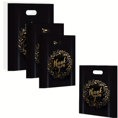100pcs Halloween Gift Bags - Thicken Retail Shopping Bags for Small Businesses