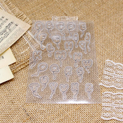 Alphabet Transparent Seal For Kids