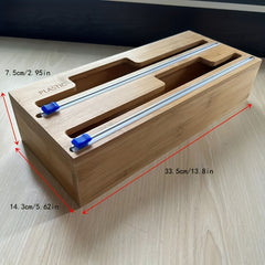 Bamboo Storage Box 5 In 1 Cutter Household Kitchen Rack