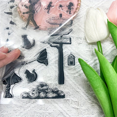 Autumn Clear Stamp Silicone Stamp For Scrapbooking DIY Card Making Rubber Stamp