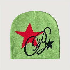 Fashionable Windproof Knit Beanie Hat Autumn Winter Warm Ski Cold Hat Men Women