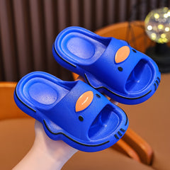Boys Soft Platform Slippers Quick Drying Lightweight Anti Slip
