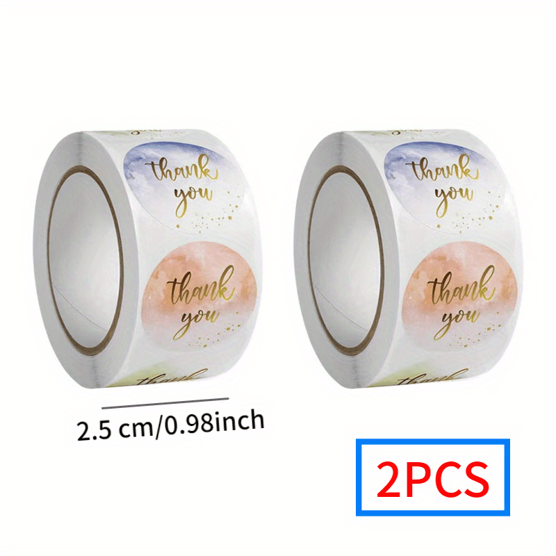 Round Seal Stickers Self-adhesive for Packaging Bag Decoration