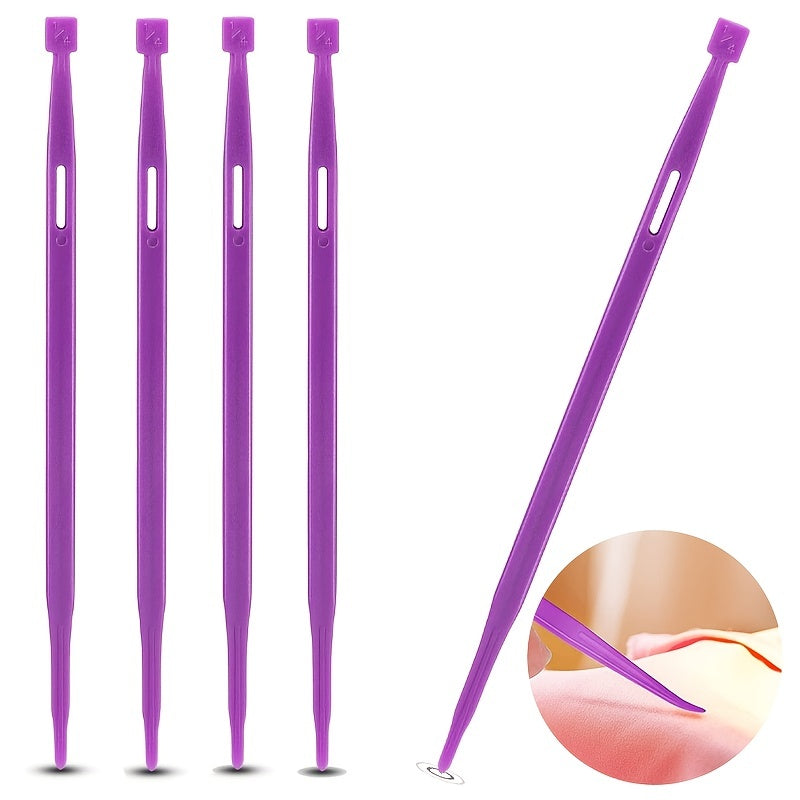 5pcs Purple Triangle Sewing Press Seam Tool Multifunctional