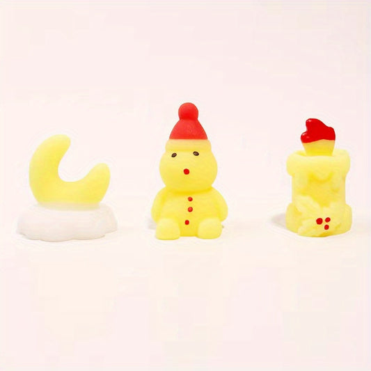 Christmas Spuds Fidget Toys Pinch Rebound Stress Relief Sensory Ornaments