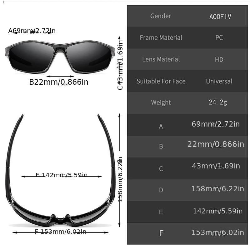 Polarized UV400 Sunglasses Outdoor Sports Driving Cycling Fishing