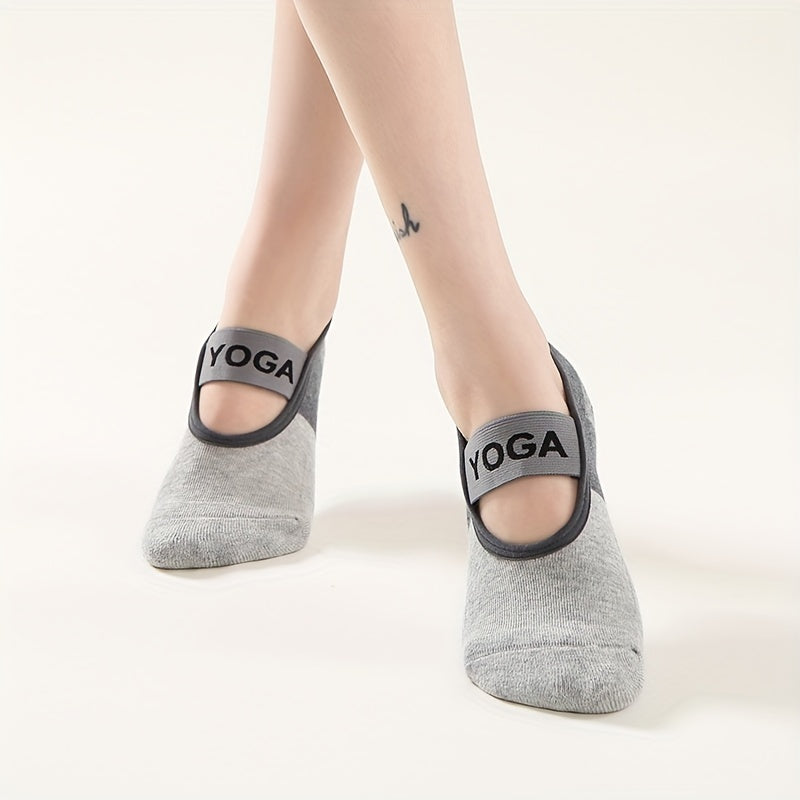 Women's Non-slip Yoga Socks Indoor Fitness Sports Floor Socks