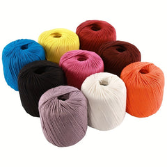 2pcs Colored Yarn Hand Knitting Crochet Yarn 100g pc