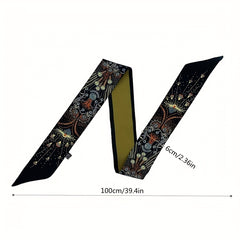 Retro Ribbon Hairband Wrapped Wrist Bands Decorative Neck Accessories