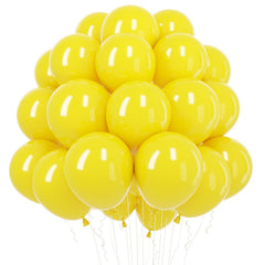 40 Yellow Party Balloons: 25 Balloons for Yellow Theme Party Decoration