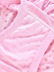 Floral Print Briefs Comfy & Breathable Stretchy Intimates Panties