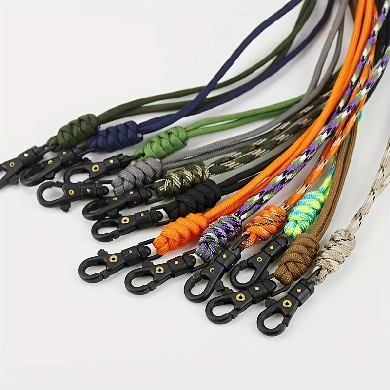 Stylish Handwoven Lanyard with Buckle for Outdoor Activities