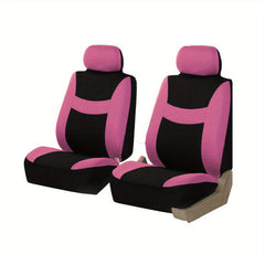 Universal 4pc Set Polyester Car Seat Cover