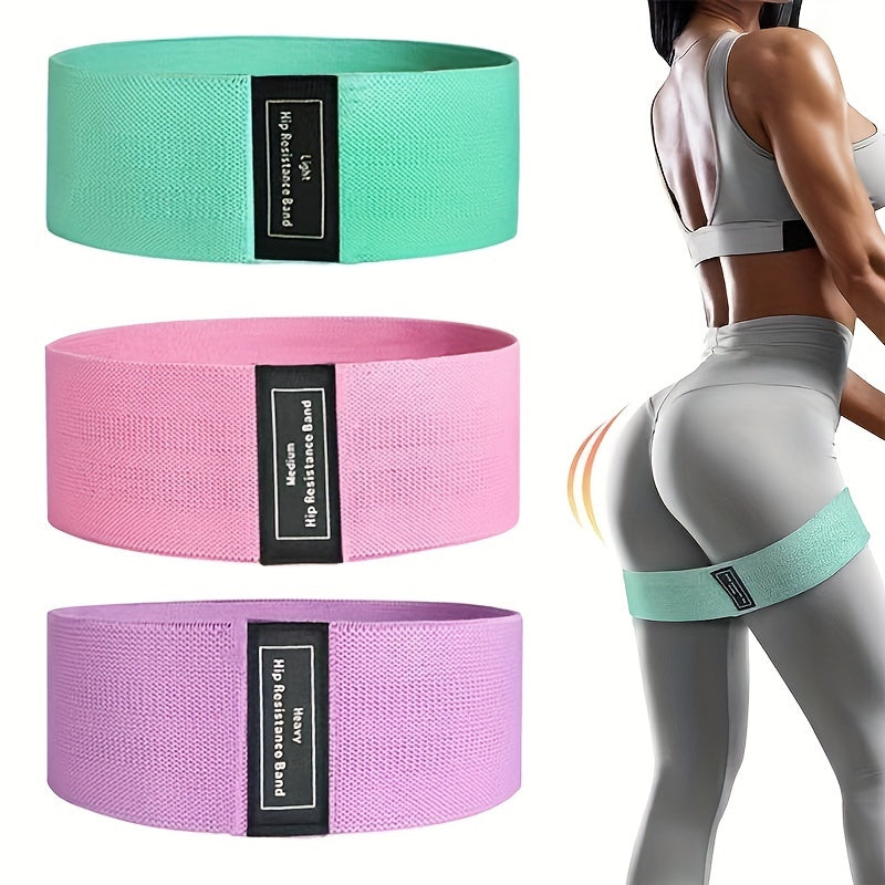 Yoga Elastic Resistance Ring for Home Gym