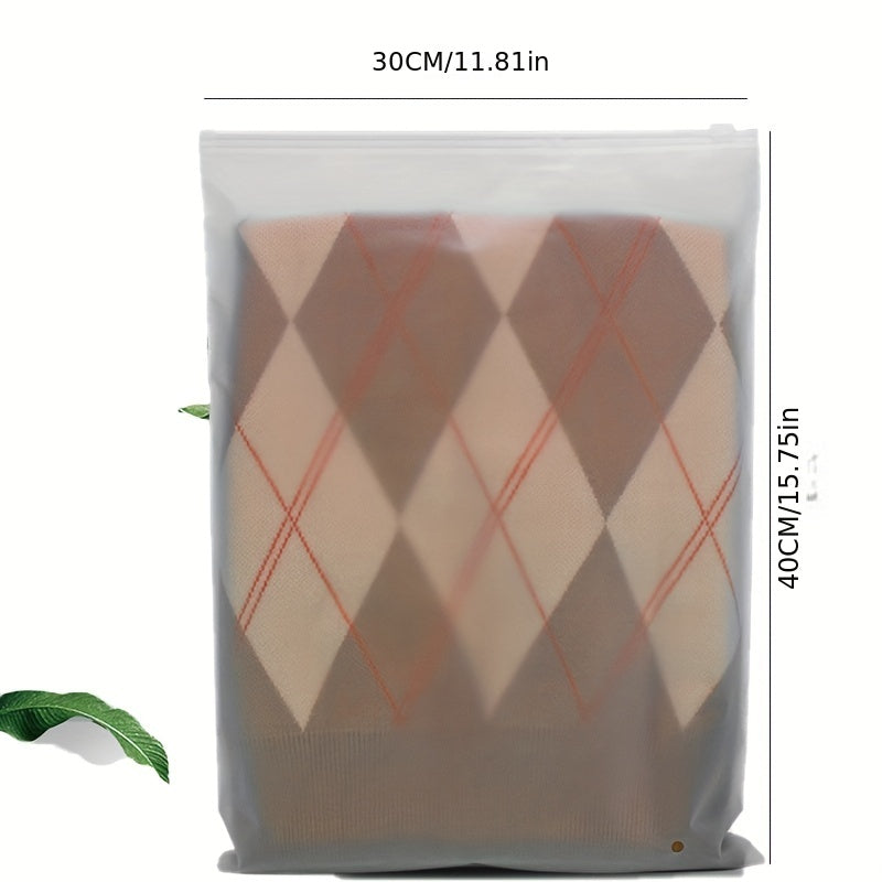Translucent Storage Pouch Large Capacity Dustproof Organzier Clothes Travel Bag