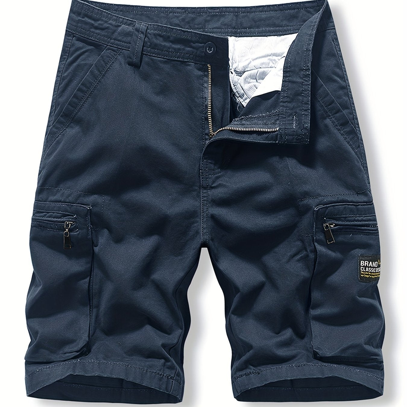 Men's Cargo Shorts with Flap Pockets