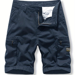Men's Cargo Shorts with Flap Pockets